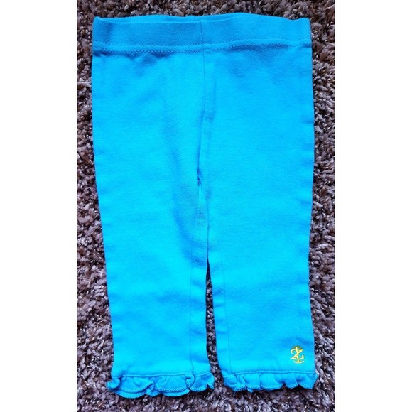 Girl's Size 9 M 6-9 Months Two Pc White Floral NWOT Carter's Top + Blue Pants - Picture 5 of 6